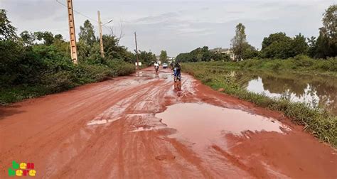 Lest De Bamako Limpraticable Route De Sabalibougou Kourani Benbere