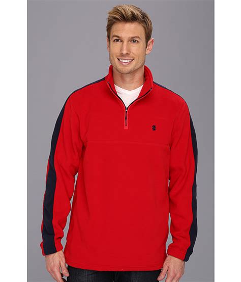 Izod Long Sleeve 1 4 Zip Fleece Pullover