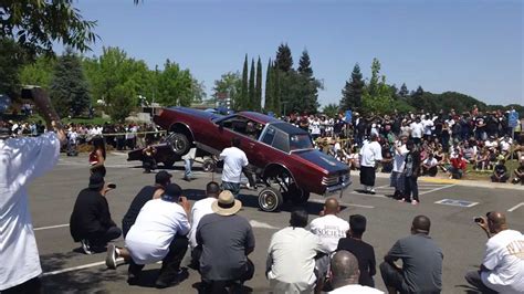 Lowrider Hopping Contest At Socios Car Club Th Annual Car Show In