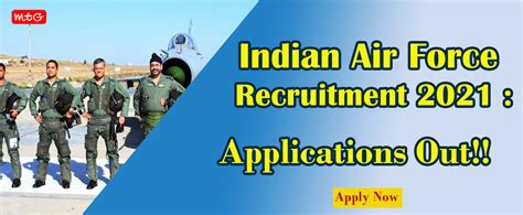 Indian Air Force Recruitment 2021 Applications Out Apply Now