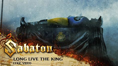 SABATON Long Live The King Official Lyric Video YouTube