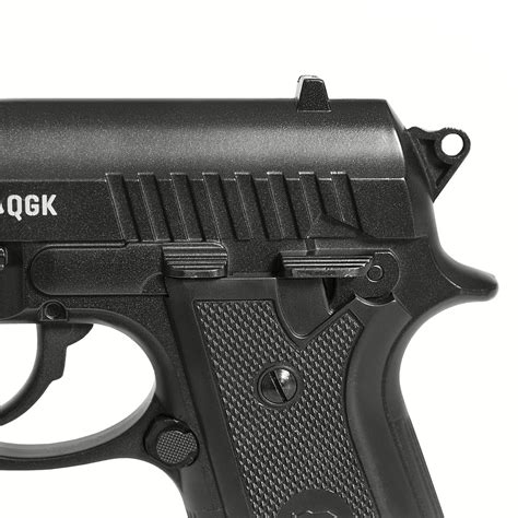 Pistola Pressão Airgun Co2 Pt92 Nbb Full Metal 45mm Qgk Combat
