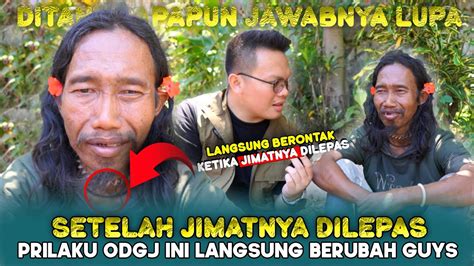 ODGJ MENANGIS😭😱 DAN B3R0NT4K PADA SAAT JIM4TNYA DILEPAS | EGO ADRIANO # ...
