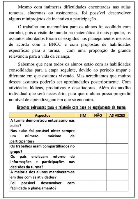 Blog Educação E Transformação 👍relatório Final Da Turma Aula Remota