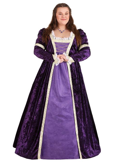 Womens Plus Size Regal Maiden Costume