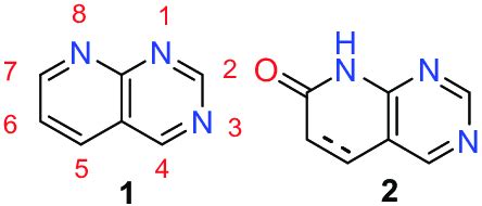 Structures of the pyrido[2,3-d]pyrimidine ring system (1) and ...