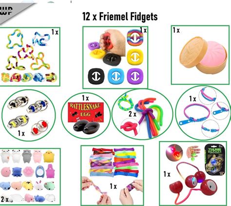 Fidget Toys Friemel Pakket Stuks Wonderprice Friemel Fidget Stress