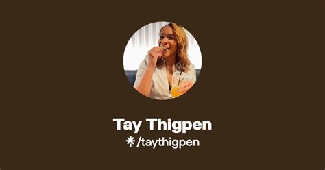 Tay Thigpen Instagram TikTok Linktree