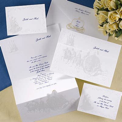 Cinderella's Coach Wedding Invitations - Wedding Proclamation Invitaton