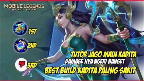 Build Kadita Tersakit Build Kadita Tersakit Mobile Legends Youtube