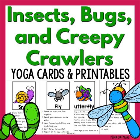 Insects, Bugs, and Creepy Crawlers Themed Yoga | Pink Oatmeal