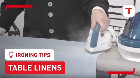 How To Iron Tablecloth And Table Napkin Ironing Tips From Arlette