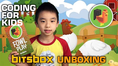 Bitsbox Coding For Kids Unboxing Volume 2 Set 4 Fowl Play Youtube