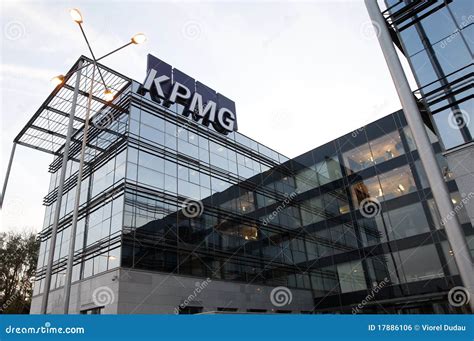 KPMG headquarters editorial photo. Image of banner, glass - 17886106