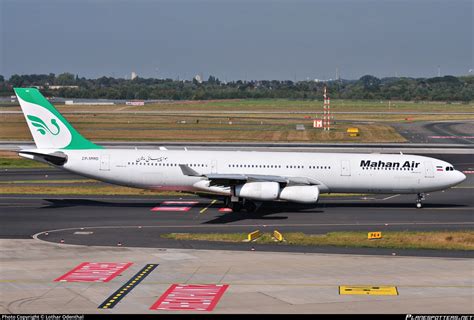 EP MMD Mahan Airlines Airbus A340 313 Photo By Lothar Odenthal ID