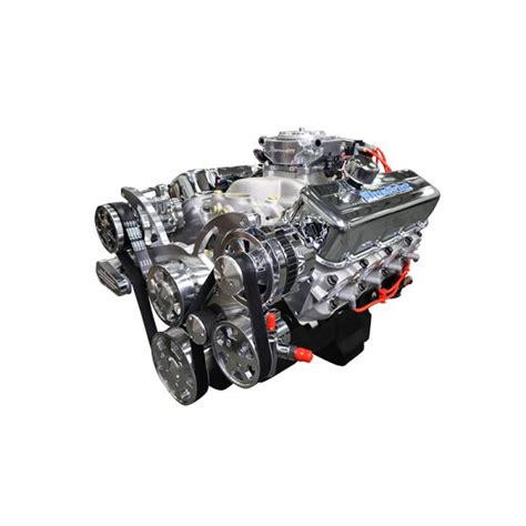 Blueprint Engines Gm 496 Ci 600 Hp Stroker Dressed Fuel Injected Long Block Crate Engine Bp4967ctfk