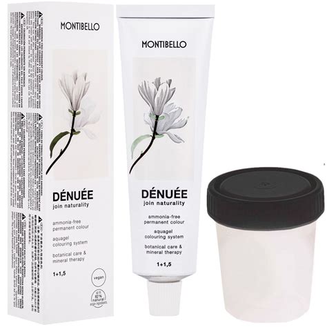 Montibello Denuee zestaw farba do włosów 60 ml oksydant 60 ml