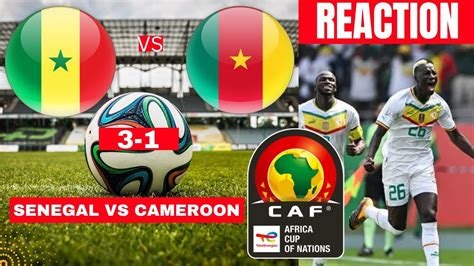 Senegal Vs Cameroon Live Africa Cup Nations Afcon Football Match