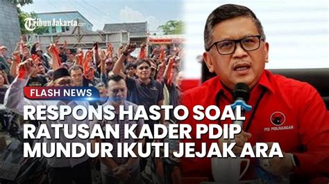 Ratusan Kader Pdip Berbondong Bondong Mundur Ikuti Jejak Maruarar