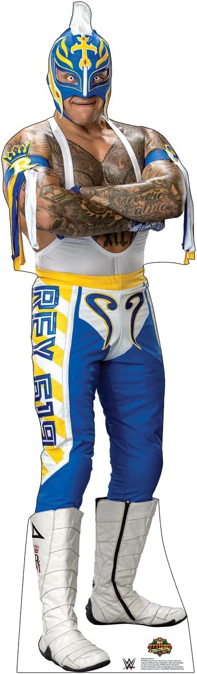 Cardboard People Rey Mysterio Life Size Cardboard Cutout Standup Wwe