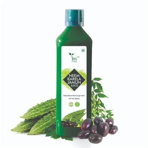 Herbal Neem Karela Jamun Juice Packaging Type Bottle Packaging Size