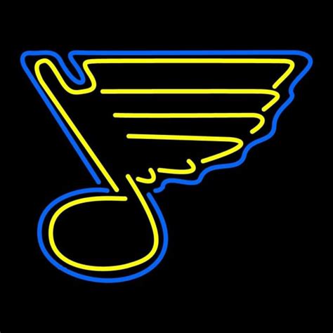 Custom St Louis Blues Logo NHL Neon Sign Neon Sign USA – Custom Neon ...