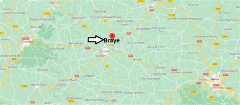 Où se trouve Braye Où se situe Braye 02880 Où se trouve