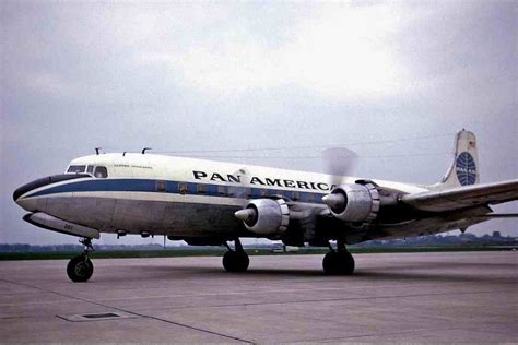 Pan American World Airways Pan Am Douglas DC 6B In 1959 Vintage