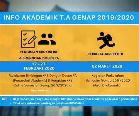 Info Semester Genap Ta 20192020 Program Studi Teknik Sipil Uma