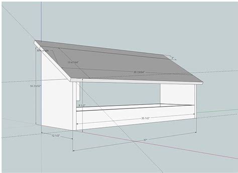 Chicken Nesting Box – Free Basic Woodworking Plans for a Reach Through ...