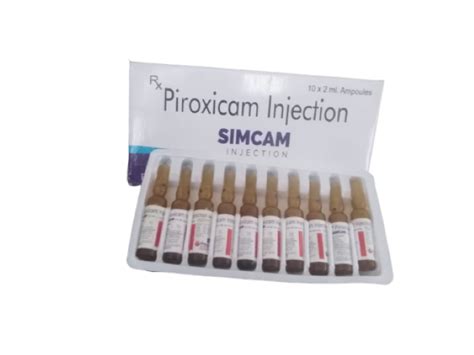 SIMERA HEALTHCARE Piroxicam 20mg 2ml Simcam 2 Mg At Best Price In