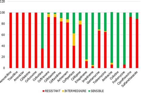 Figure Figure 2 Profil épidémiologique des entérobactéries