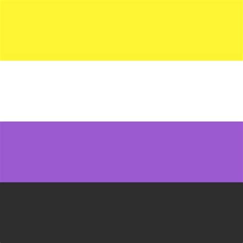 Non Binary Flag Vinyl Sticker