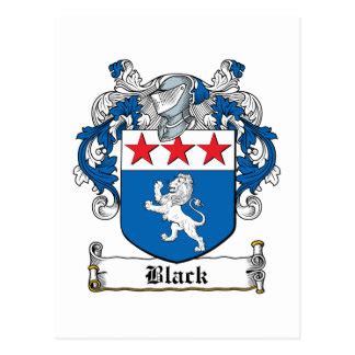 Black Family Crest Gifts on Zazzle