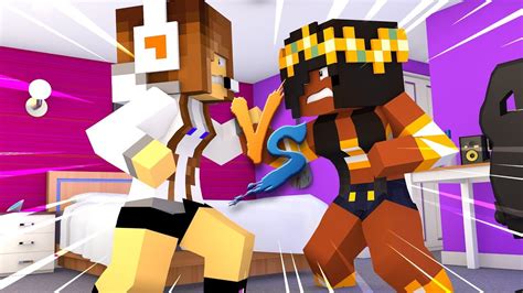 Briga De Menina Minecraft Hardcore Meninas Youtube