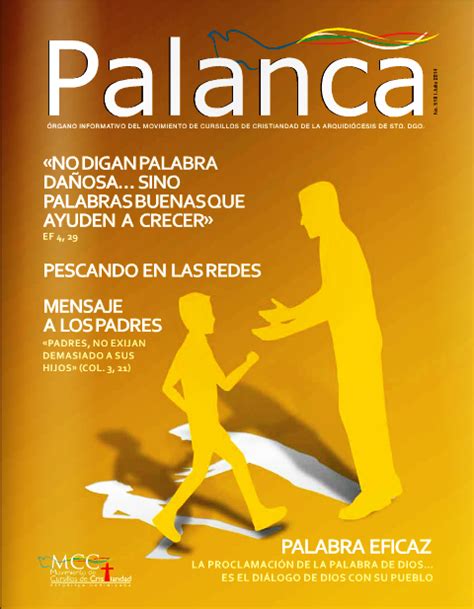 Revista Palanca Julio Movimiento Cursillo De Cristianidad