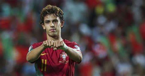 Watch Barcelonas Joao Felix Scores Stunner As Portugal Hammer