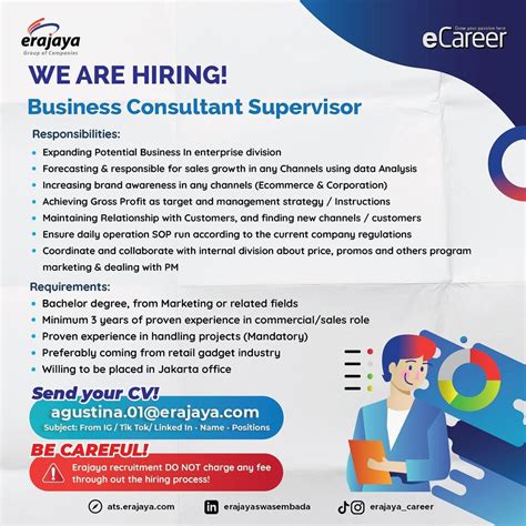 Business Consultant Supervisor PT Erajaya Swasembada IKA UM