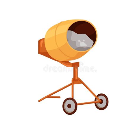 Cement Concrete Mixer Drum For Mixing Blending Building Material