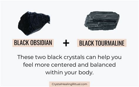 10 Amazing Crystal Combinations For Black Tourmaline Crystal Healing