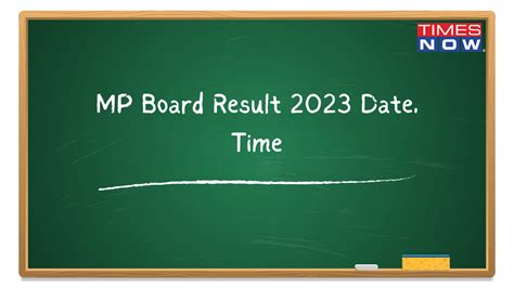 Mp Board Sarkari Result 2023 Mpbse 10th 12th Result 2023 Date To Be