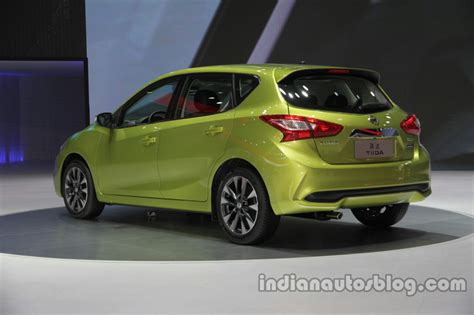 2016 Nissan Tiida At Auto China 2016 Rear Three Quarters Left Side