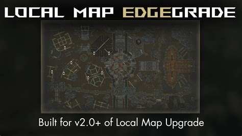 Local Map Upgrade Edge UI Patch インターフェース Skyrim Special Edition Mod