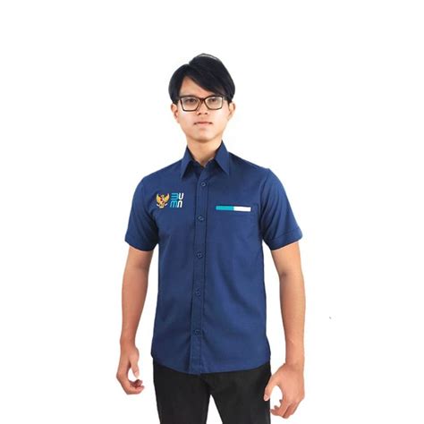 Jual Seragam Kerja Bordir Kemeja Kerja Seragam Kantor Pria Casual