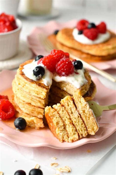 Cottage Cheese Protein Pancakes Sweet As Honey