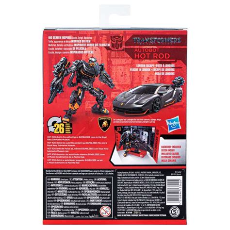 Jual Transformers Studio Series Deluxe Class The Last Knight Movie Autobot Hot Rod Action