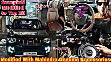 Mahindra Scorpion Modified Scorpio N Z6 To Z8L Modifications Scorpion