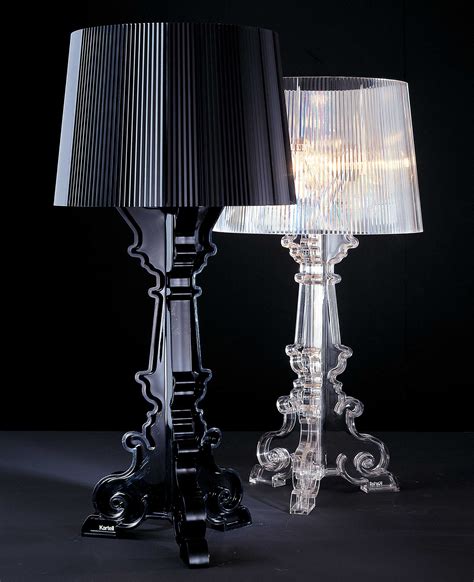 Bourgie Table Lamp H To Cm Crystal By Kartell Made In Design Uk