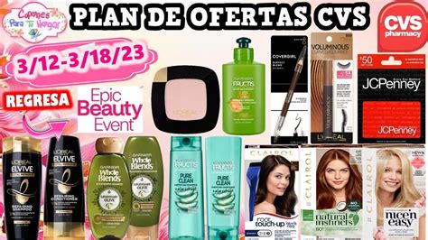 Plan De Ofertas Cvs Al Regresa Epic Beauty Event