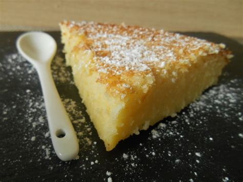 Fondant à la noix de coco